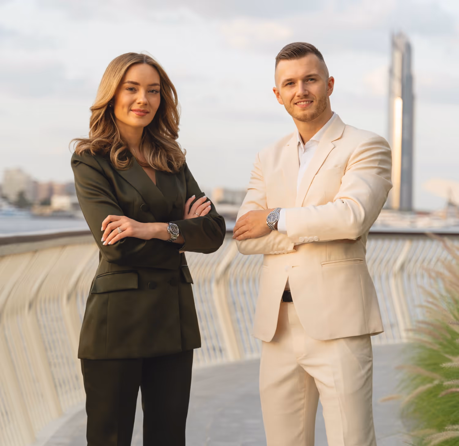 Angelika und Tom Grube — Real Estate Blondies Dubai